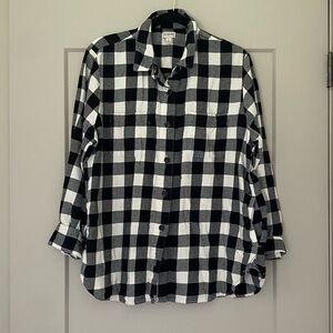 J. Crew Factory Women’s Flannel Shirt Jacket